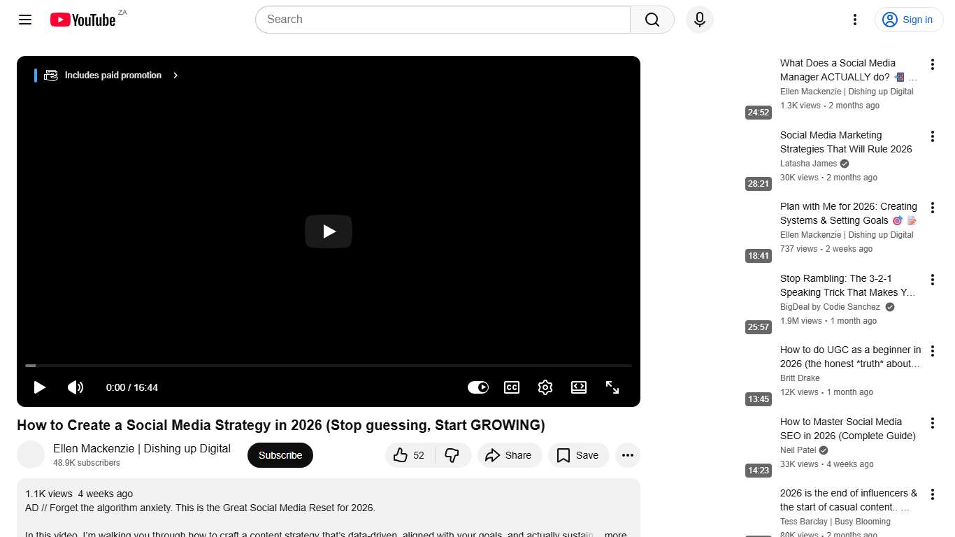 How to Create a Social Media Strategy in 2026 (Stop guessing, Start GROWING) - YouTube